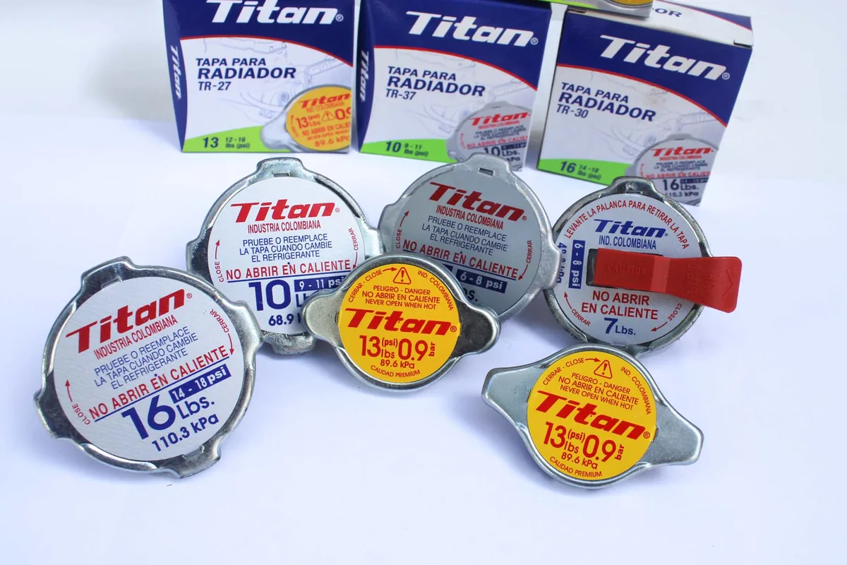 Tapones para Radiador Titan